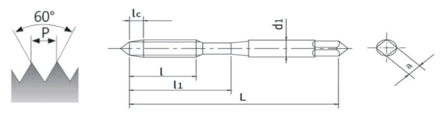  метчик MS21-18150 M18 шаг 1.50