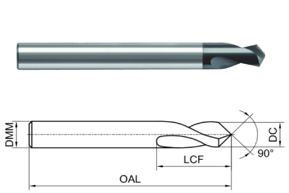 сверло монолитное D903-D03.0 бренд 