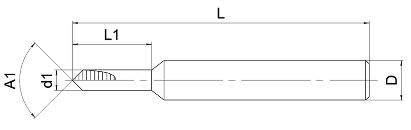 сверло монолитное