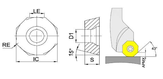 пластина для фрезерных корпусов бренд GESAC