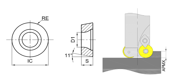 пластина фрезерная бренд GESAC