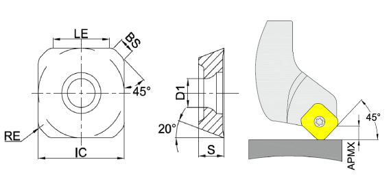 пластина для фрезерных корпусов бренд GESAC
