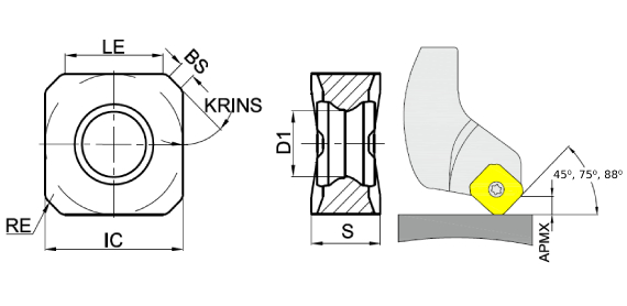 пластина для фрезерных корпусов бренд GESAC