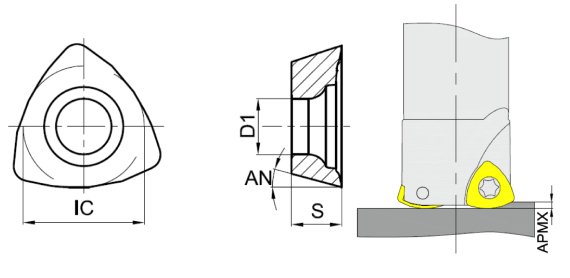 пластина для фрезерных корпусов бренд GESAC