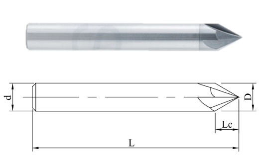 фреза монолитная TOTIME60L-08060