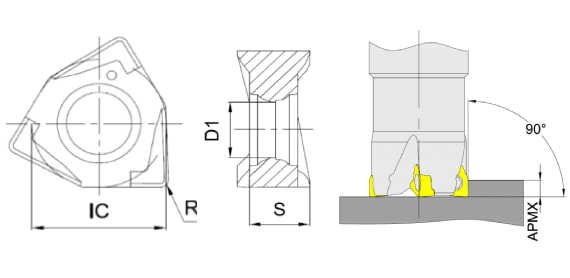 пластина для фрезерных корпусов бренд GESAC
