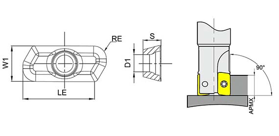 пластина для фрезерных корпусов бренд GESAC
