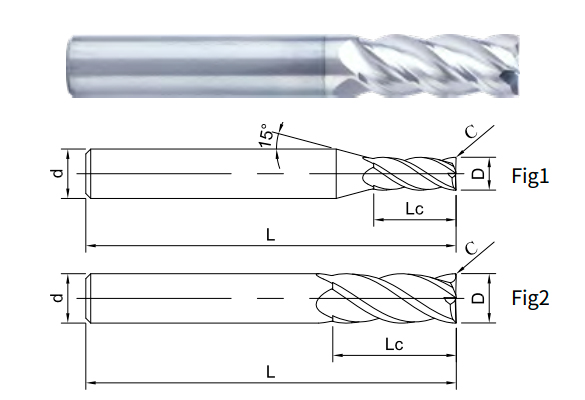 твердосплавная фреза серия ST300-S4