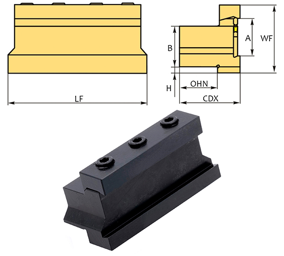 Держатель отрезного лезвия для серии SPB серия SMBB
