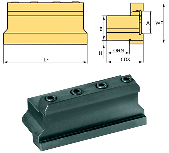 Держатель отрезного лезвия для серии SPB серия SMBB