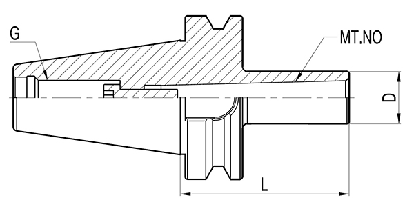 фрезерн. С конусом Морзе без плоского хвостовика