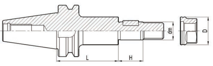 Оправка для дисковых фрез
