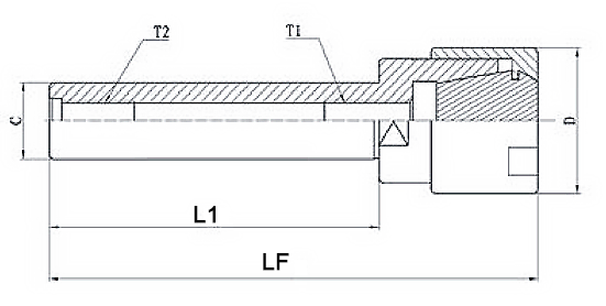 Цанговый удлинитель ER