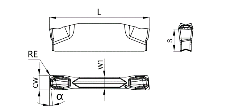 канавочная пластина серии MC бренд GESAC