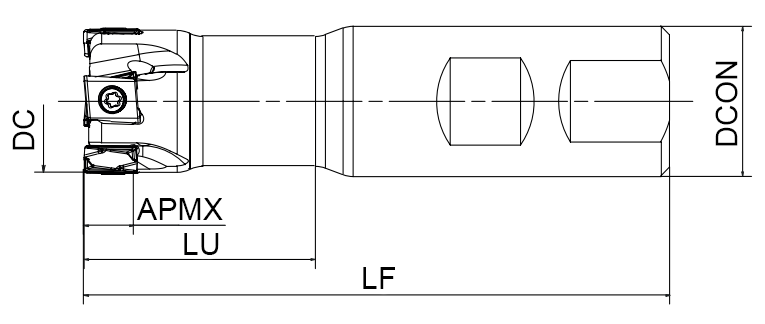 корпус фрезы бренд TACTIC