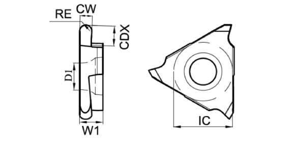 отрезная/канавочная  бренд GESAC