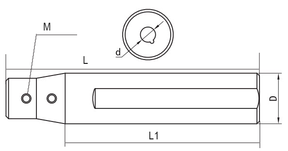 токарная державка/втулка для микрорезцов