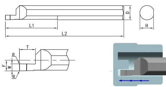 микрорезец твердосплавный cерия GMT-FR