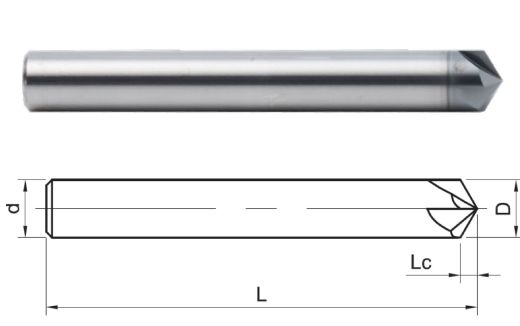 фреза монолитная твердосплавная UP210-L120-10120