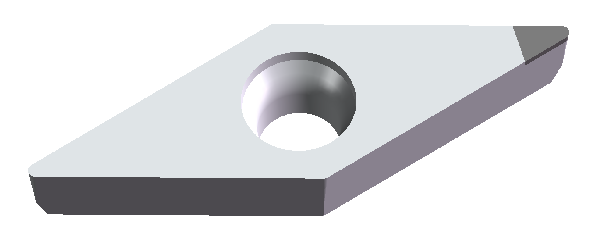 пластина токарная VCGW160404GB-1-DNN125P бренд GESAC