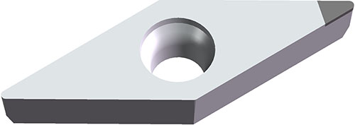 токарная пластина VCGW110302KB-1-DNN125P бренд GESAC